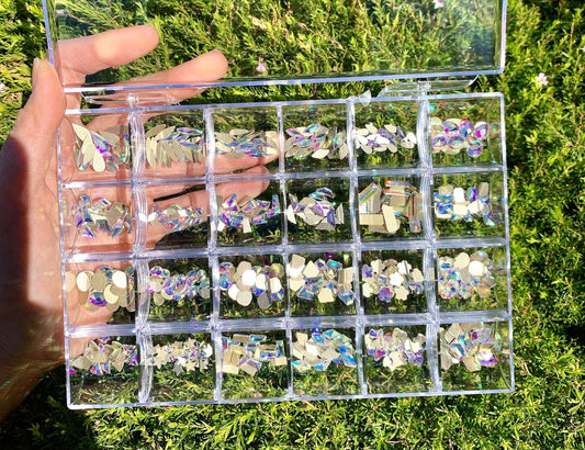 Rhinestone AB Fancy Shapes Box 480pcs
