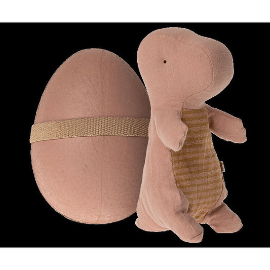 Small Gantosaurus in Egg - Old Rose