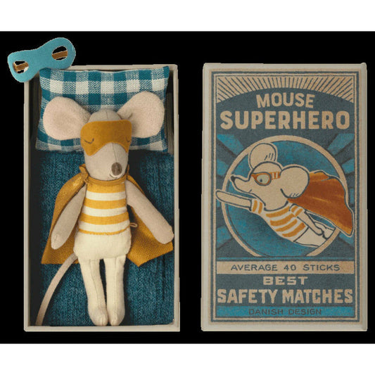 Super Hero Mouse in Box - Little Brother